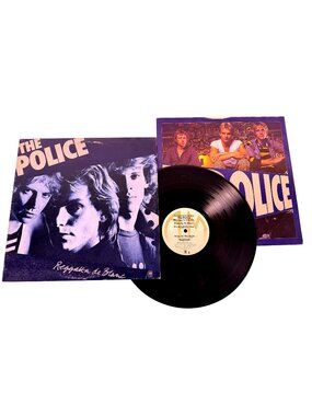The Police Regatta De Blanc LP 1979 A&M SP-4792 US 1st Press VG+ w/ Photo Insert